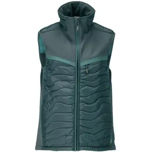Gilet de travail thermique Mascot Customized - 22365-318-06 M-Vert-M pas cher