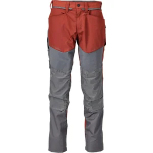 Comparateur de prix : Mascot Customized Broek met kniezakken 22479-230 - herfstrood/steengrijs - C50 - 76
