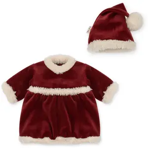 Robe de Noël pour poupée pas cher