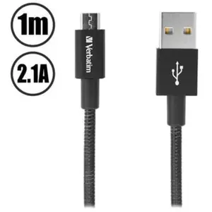Verbatim Sync and Charge - Câble USB - USB (M) pour Micro-USB de type ...Vendu parfnac-be