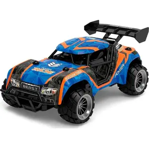 Comparateur de prix : Hama TEC-TOY - Speed Racing R/C 1:18 - Bleu/Orange (471412)
