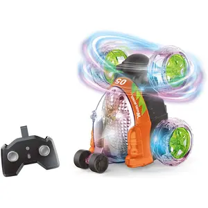 VESTERGAARD Crazy Tumbler - cascadeur R/C w/light 2,4 GHz - Orange (534444) pas cher