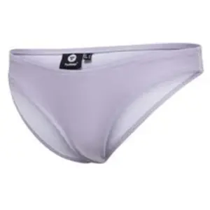 Bas de maillot de bain femme - Hummel Ally - Violet - Broderie chevron - Taille L - Coton caoutchouc et nylon