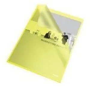Esselte 60836 copy safe lot de 25 chemises en plastique jaune a4 pas cher