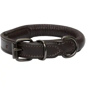 Catago Laeder hundehalsbånd Brun 50 cm (50, Chien, Sport canin), Colli... pas cher