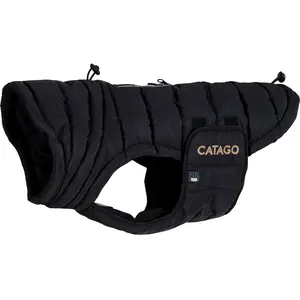 Catago FIR-Tech puffer hundedaekken Sort 45 cm (45, Chien, Sport canin... pas cher