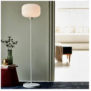 Nordlux, Lampadaire, Milford, lampadaire, blanc opale (E27)