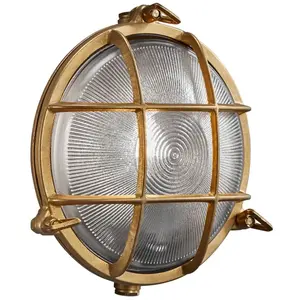 Nordlux Polperro scheepslamp - buitenlamp - E27 - IP65 - goudVendu pargalaxus
