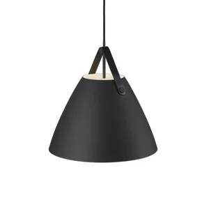 Design For The People STRAP-Suspension Métal/Cuir Ø48cm pas cher