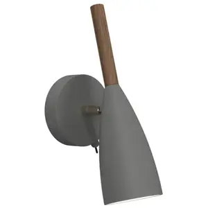 Applique 1x GU10 Nordlux Pure 78271011 gris pas cher