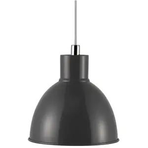 Nordlux Pop hanglamp - Ø21,5 cm - E27 fitting - antracietVendu parbol