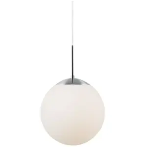 Nordlux 39573001 - CAFE 25 - GRAND BLANC VERRE OPAL GLOBE PENDANTVendu pargalaxus