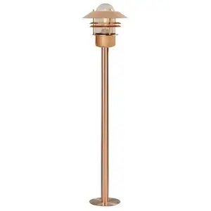 Nordlux BLOKHUS-Bonne d'extérieur cuivre H92cm pas cher
