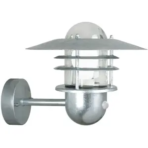 Nordlux AGGER SENSOR - GALVANISED ÉTAGÉE larges bords MURALE AVEC CAPTEUR