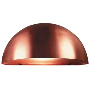 Nordlux Scorpius Maxi Copper Outdoor Garden Flush Wall Light/Downlight pas cher