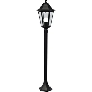 Nordlux Tuinpaal zwart metaal E27 IP44 1000mm hoog pas cher