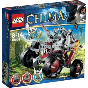 Lego Chima - Le Tout-Terrain Loup De Wakz - 70004 pas cher