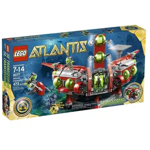 LEGO Atlantis Expeditie Hoofdkwartier - 8077 pas cher