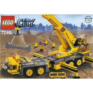 Lego City XXL mobiele kraan - 7249 pas cher