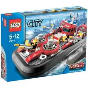 Lego City - L'aéroglisseur Des Pompiers - 7943 pas cher