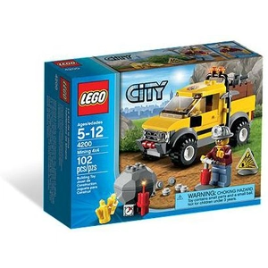 Lego City - Le 4x4 De La Mine - 4200 pas cher