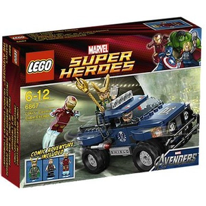 Lego Loki's kosmische kubus ontsnapping - 6867 pas cher