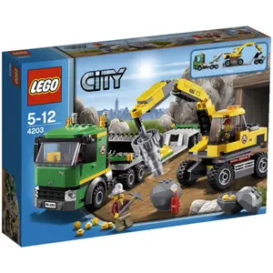 LEGO® City 4203 Le transporteur pas cher