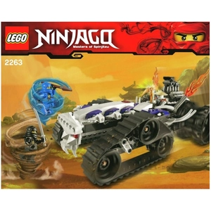 Lego Ninjago - Le Dragster Squelette - 2263 pas cher
