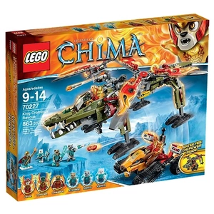 Lego Chima - Le Sauvetage Du Roi Crominus - 70227 pas cher