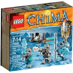 Lego Lego Chima - La Tribu Tigre À Dents De Sabre - 70232 pas cher
