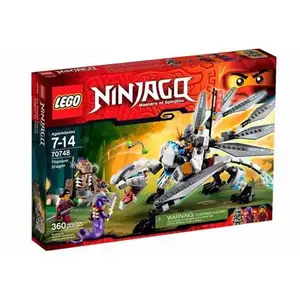 Lego Ninjago - Le Dragon De Titane - 70748 pas cher