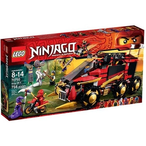 LEGO® Ninjago 70750 La Base Mobile des Ninja pas cher