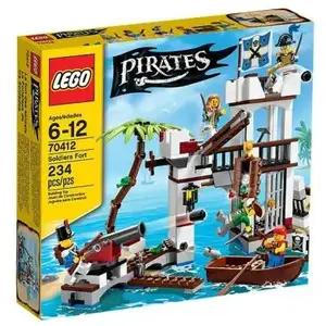Lego Pirates - Le Fort Des Soldats - 70412 pas cher