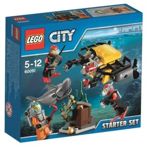 LEGO® City 60091 Ensemble de Démarrage Sous-marin pas cher