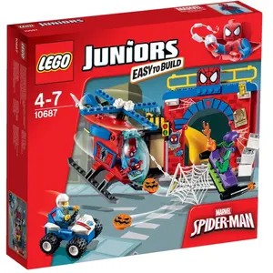 Lego Juniors - La Cachette De Spider-Man - 10687 pas cher