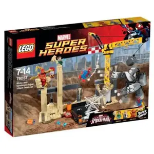 LEGO Super Heroes Rhino en Sandman Superschurk-samenwerking - 76037 pas cher
