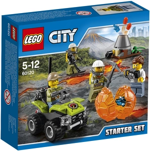 LEGO® City 60120 Ensemble de démarrage du volcan pas cher