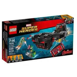 LEGO® Marvel 76048 L'attaque en sous-marin d'Iron Skull pas cher