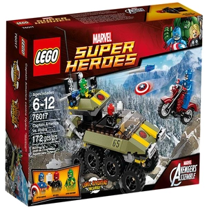 76017 Lego Super Heroes - Marvel Comics - Captain America Contre Hydra pas cher