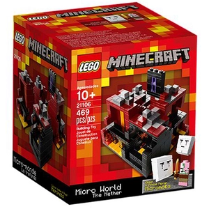 LEGO® Minecraft 21106 Micro monde Le Nether pas cher