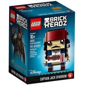 LEGO® BrickHeadz 41593 Capitaine Jack Sparrow pas cher