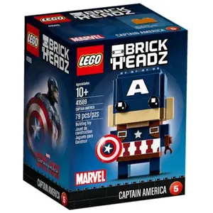 LEGO® BrickHeadz 41589 Captain America pas cher