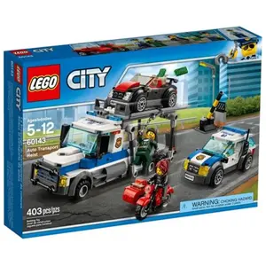 Lego Lego City - Le Braquage Du Transporteur De Voitures - 60143 pas cher