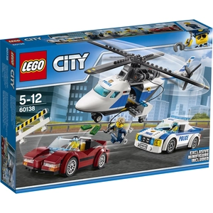LEGO CIT LA COURSE-POURSUITE EN HELICOPT pas cher