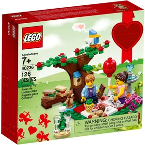 Lego Saisonnier - Pique-Nique Romantique De La Saint-Valentin - 40236 pas cher