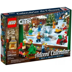 Lego Lego City - Calendrier De L'avent Lego City 2017 - 60155 pas cher