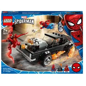 LEGO® Marvel Spider-Man 76173 Spider-Man et Ghost Rider contre Carnage pas cher