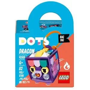 LEGO® DOTS 41939 Porte-Clés Dragon pas cher