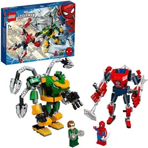 Lego 76198 - Spiderman La bataille des robots de Spider-Man et Docteur... pas cher
