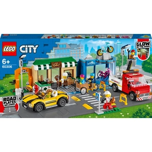 LEGO City Winkelstraat - 60306 pas cher